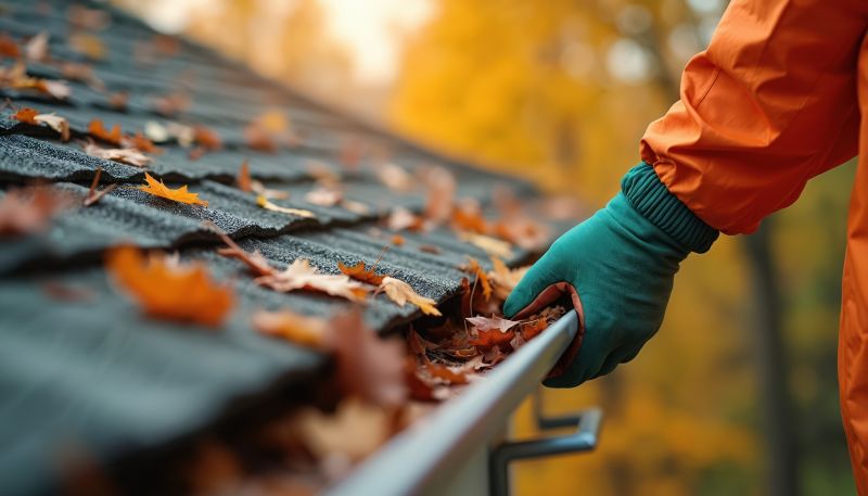 Fall Gutter Cleaning Preparation